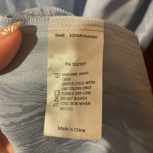 Adam Lippes Collective Size 6 High Low‎ Swing Dress Blue - Picture 6 of 6